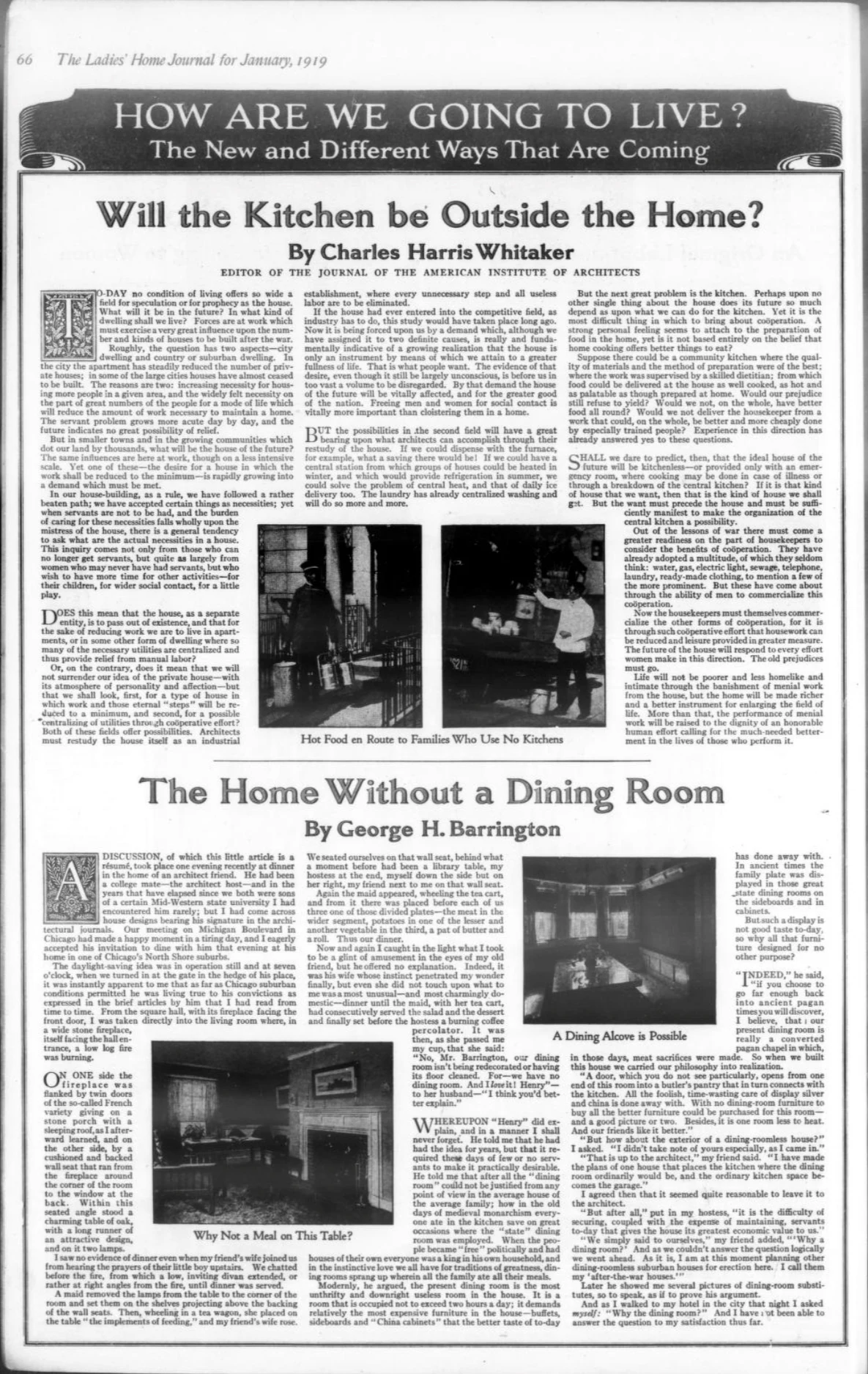 The Ladies' Home Journal for January 1919. Image: Internet Archive.