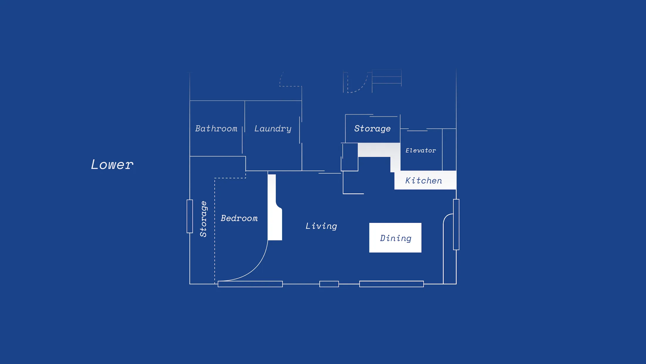 The After shot of the Floorplan