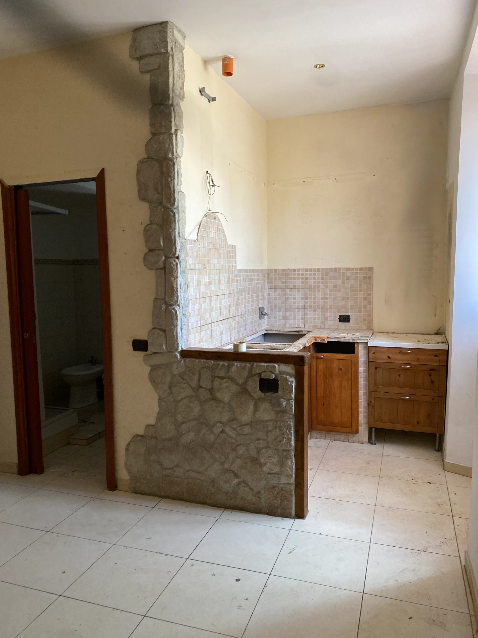 A 'before' photo of ZUZU's apartment complete with its original