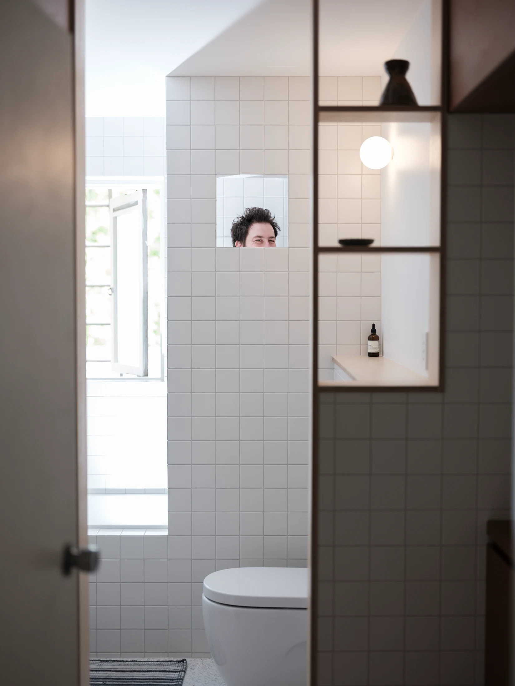 As both Tahj and Sione love baths, the bath was a non-negotiable in the bathroom's redesign.
