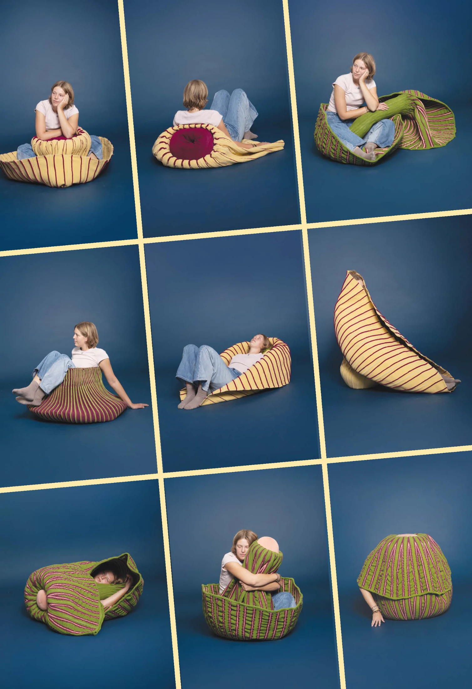 Luna's designs seek to find the ideal balance between flexibility and rigidity in order maximise the possibilities of new forms and functions. Images: Vivien Ronja.