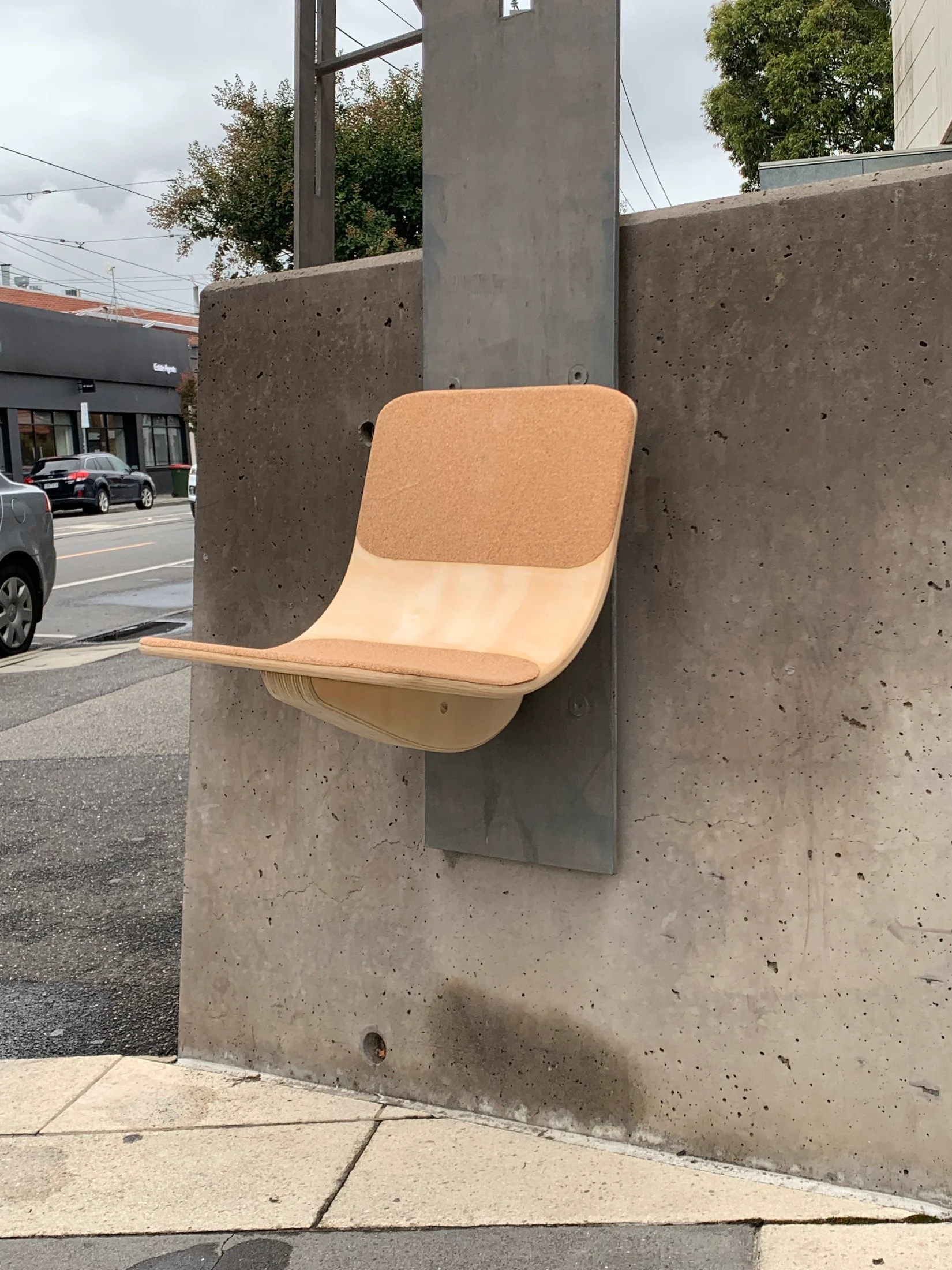 The magnetic Everywhere Chair prototype in action.