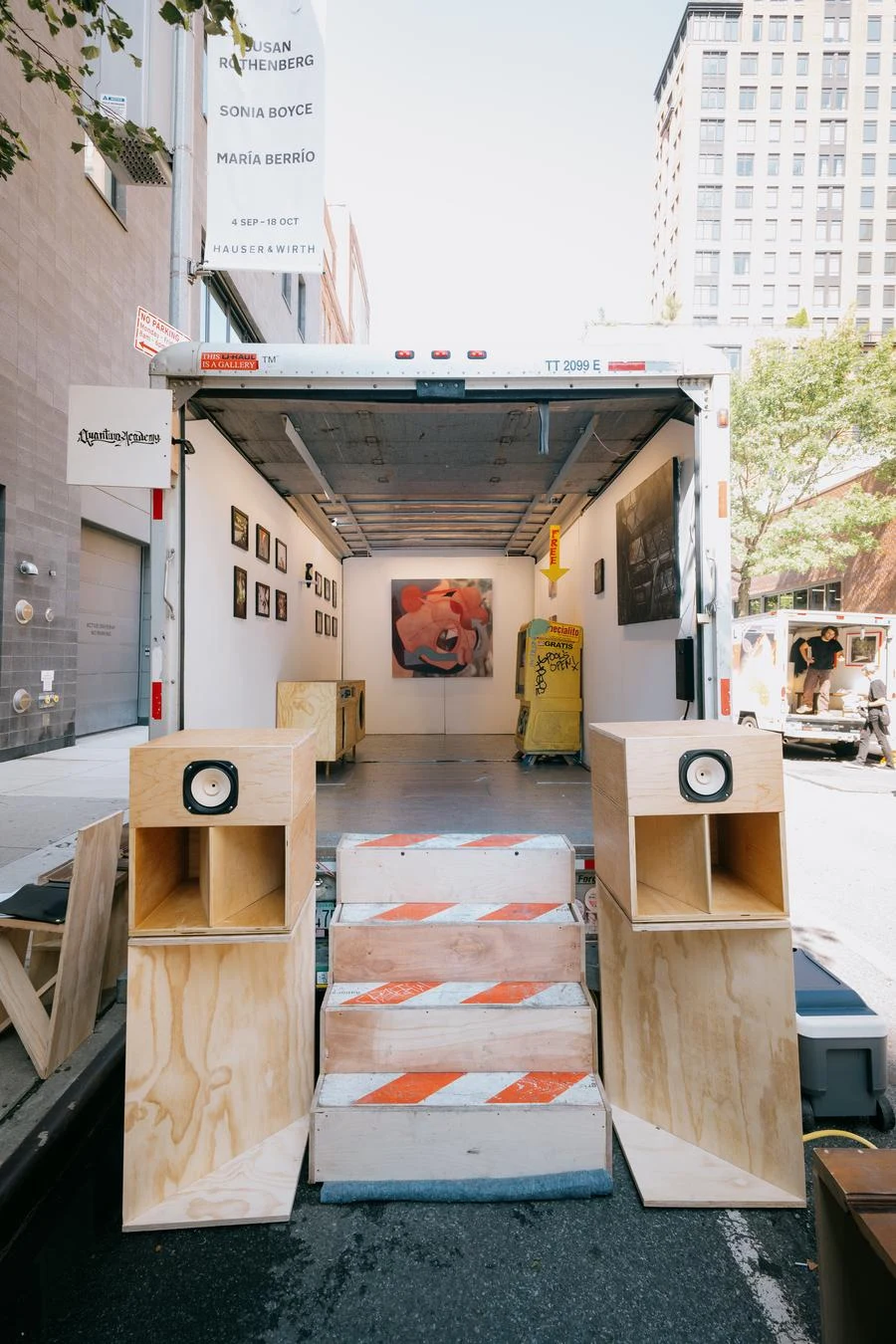 U-Haul's Art Fair held in Chelsea, New York City in September 2025. Image courtesy of U-Haul Gallery.