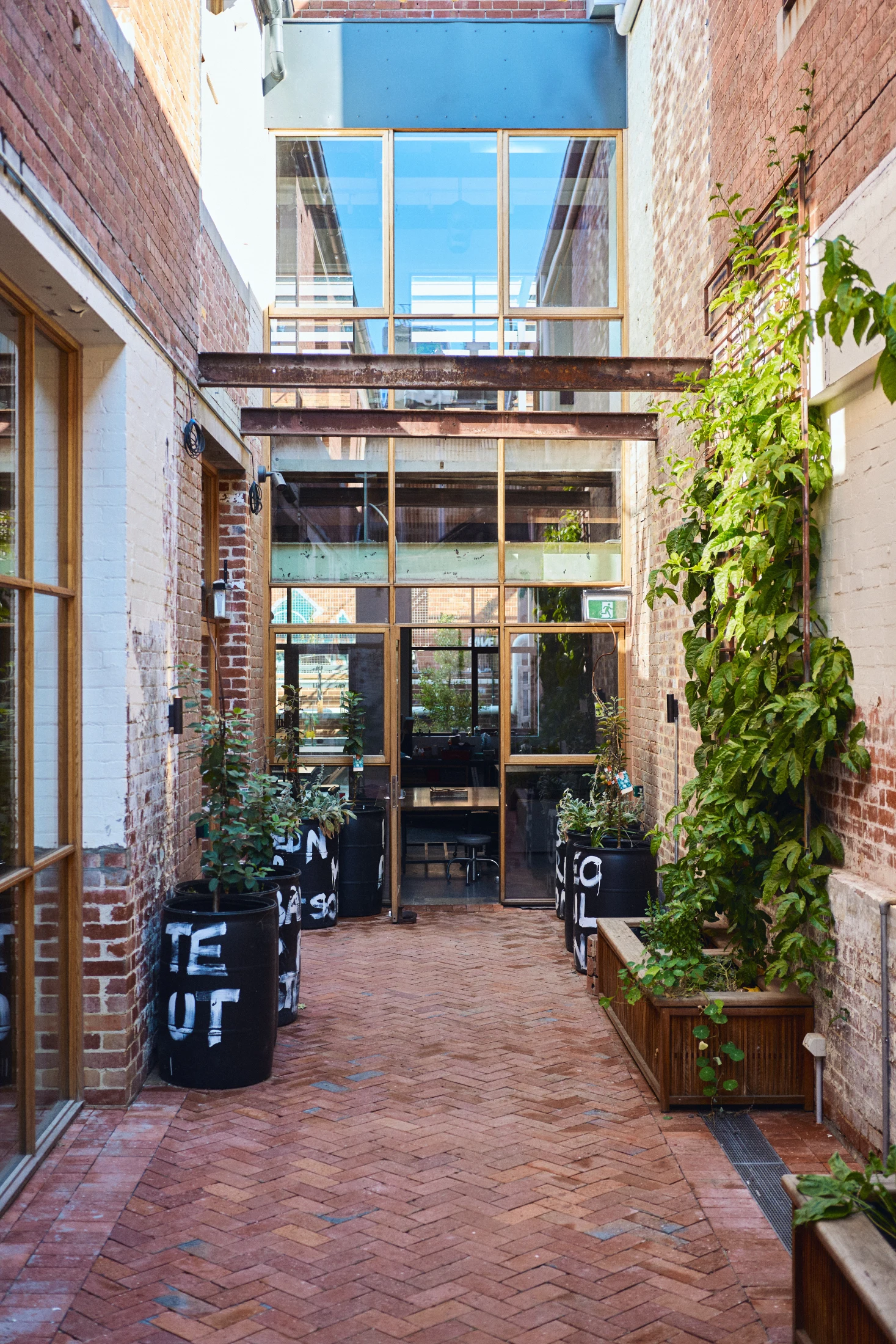 With the historic shell of the old Collingwood warehouse restored and its interior amenities brought up to date, 47 Easey Street stands as an exemplar of adaptive reuse and green building practice. It's now home to BAR Studio, an international hospitality