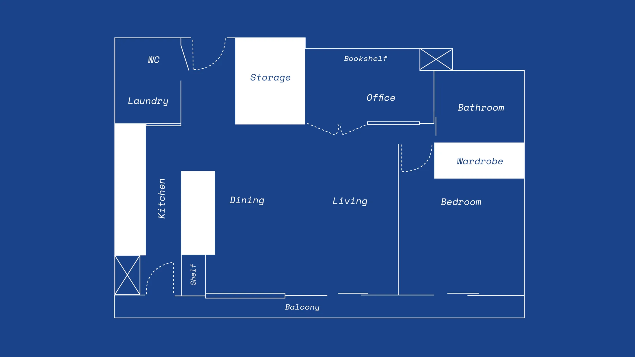 The After shot of the Floorplan