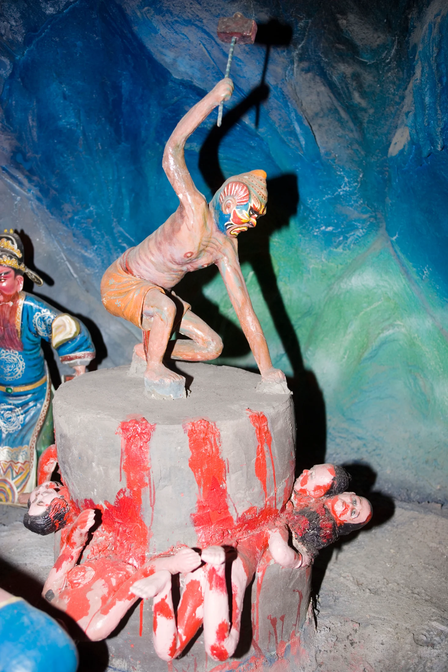 A gory scene from Haw Par Villa's Ten Courts of Hell. Image: setchfield / Alamy.