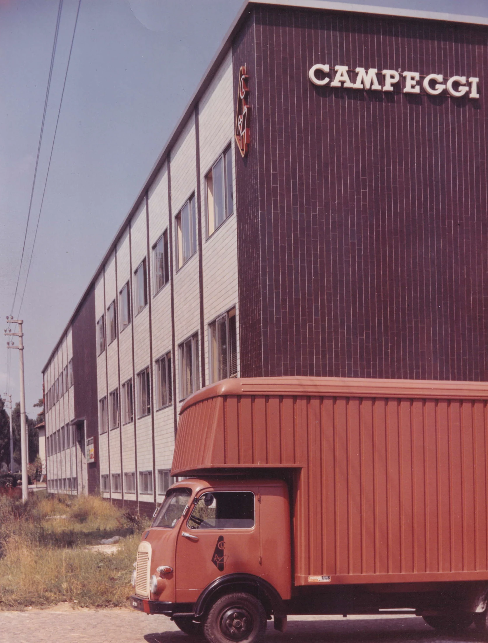 The old Campeggi factory in Giussano, Italy.