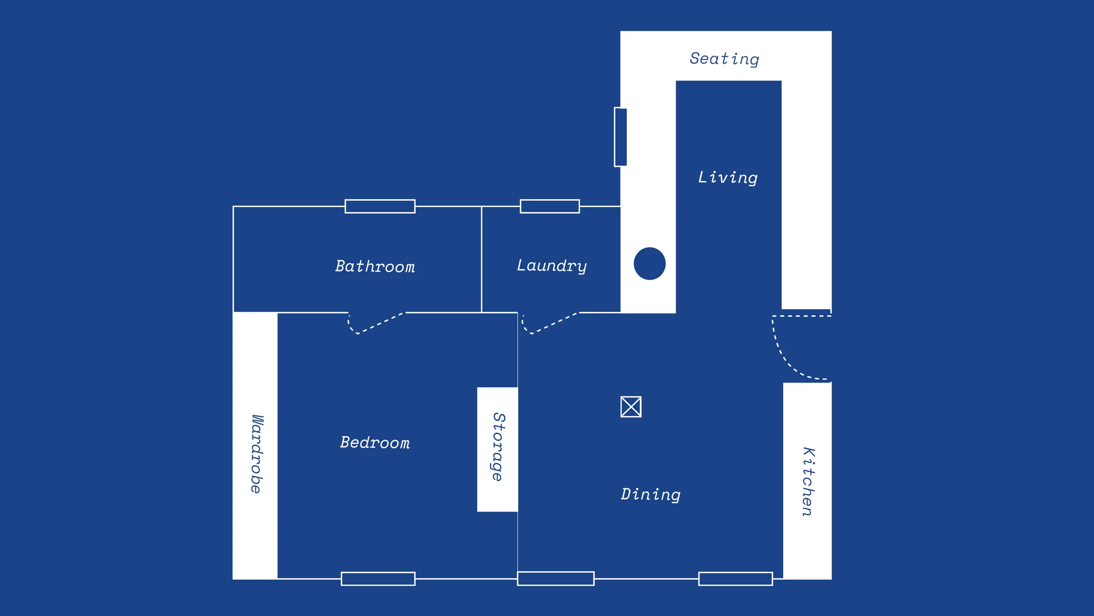 The After shot of the Floorplan