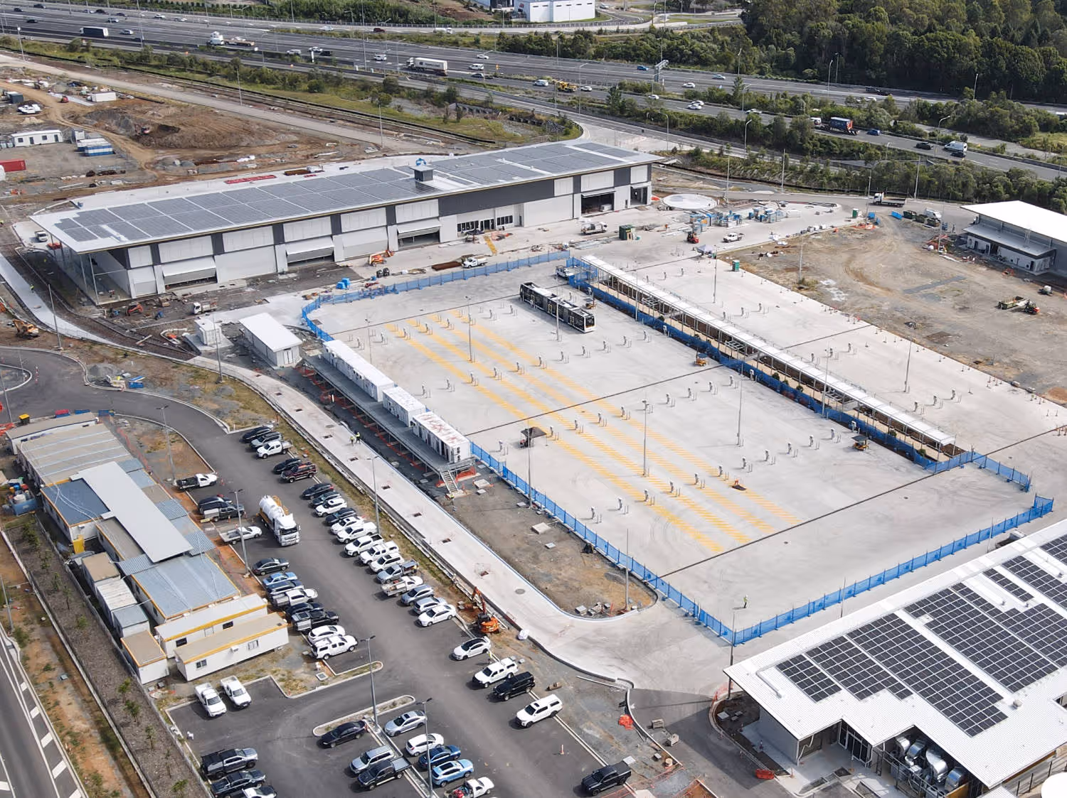 Brisbane Metro Depot Image in Colour