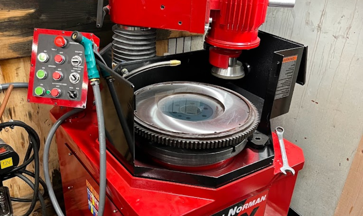 Truck flywheel inspection and resurfacing in Pacific Washington