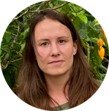 Portrait of Ela, Bwiti House iboga provider trainee from Poland