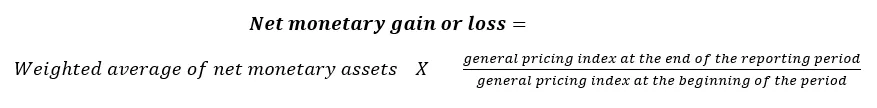 Net monetary gain or loss