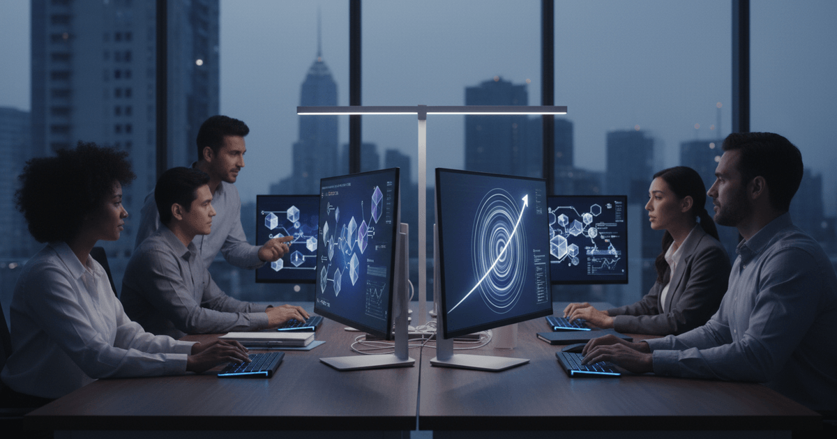 Four categories of finance productivity software layered over a core ERP ledger