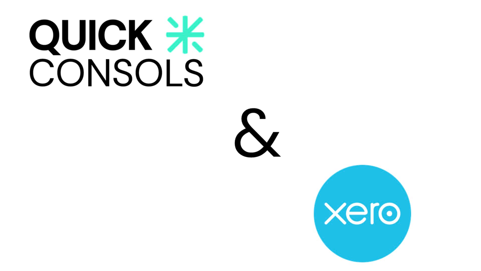 Xero and Quick Consols app logos