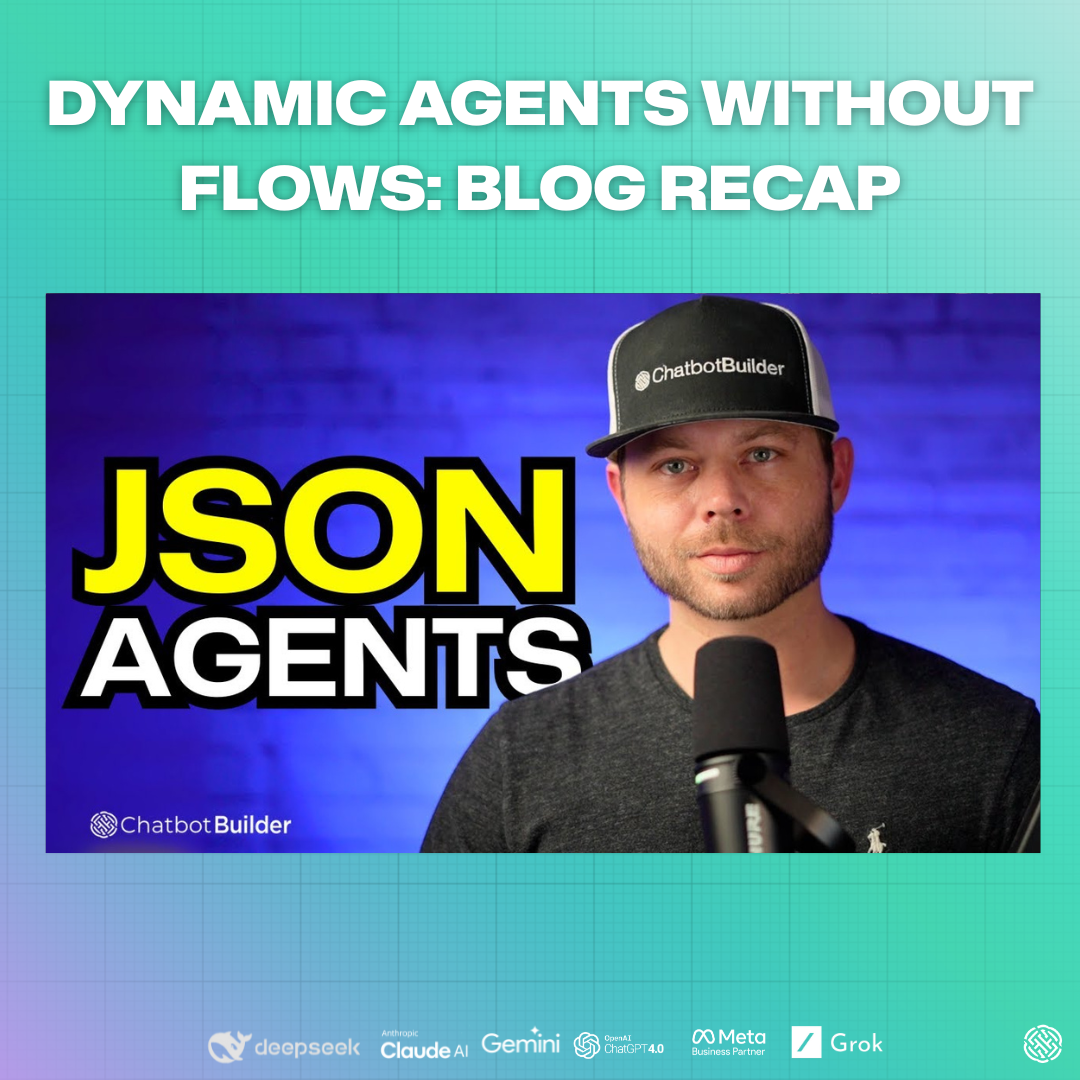 Build Dynamic AI Agents with JSON Schema (No Flows)