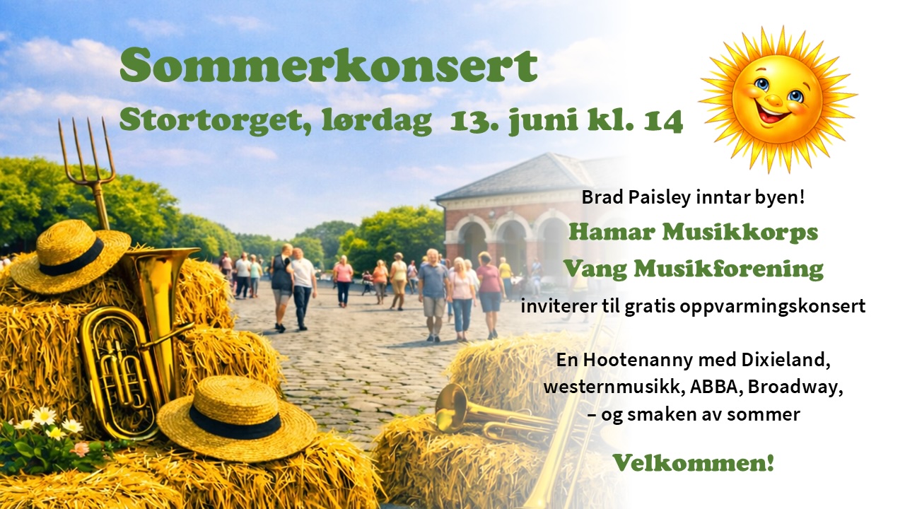 Konsert Hamar Musikkorps