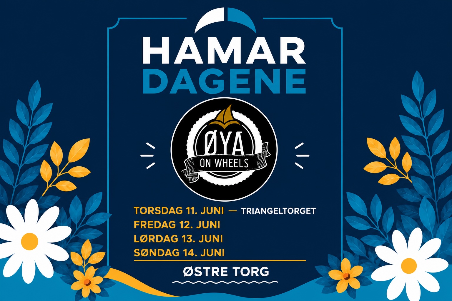 Øya on wheels hamardagene