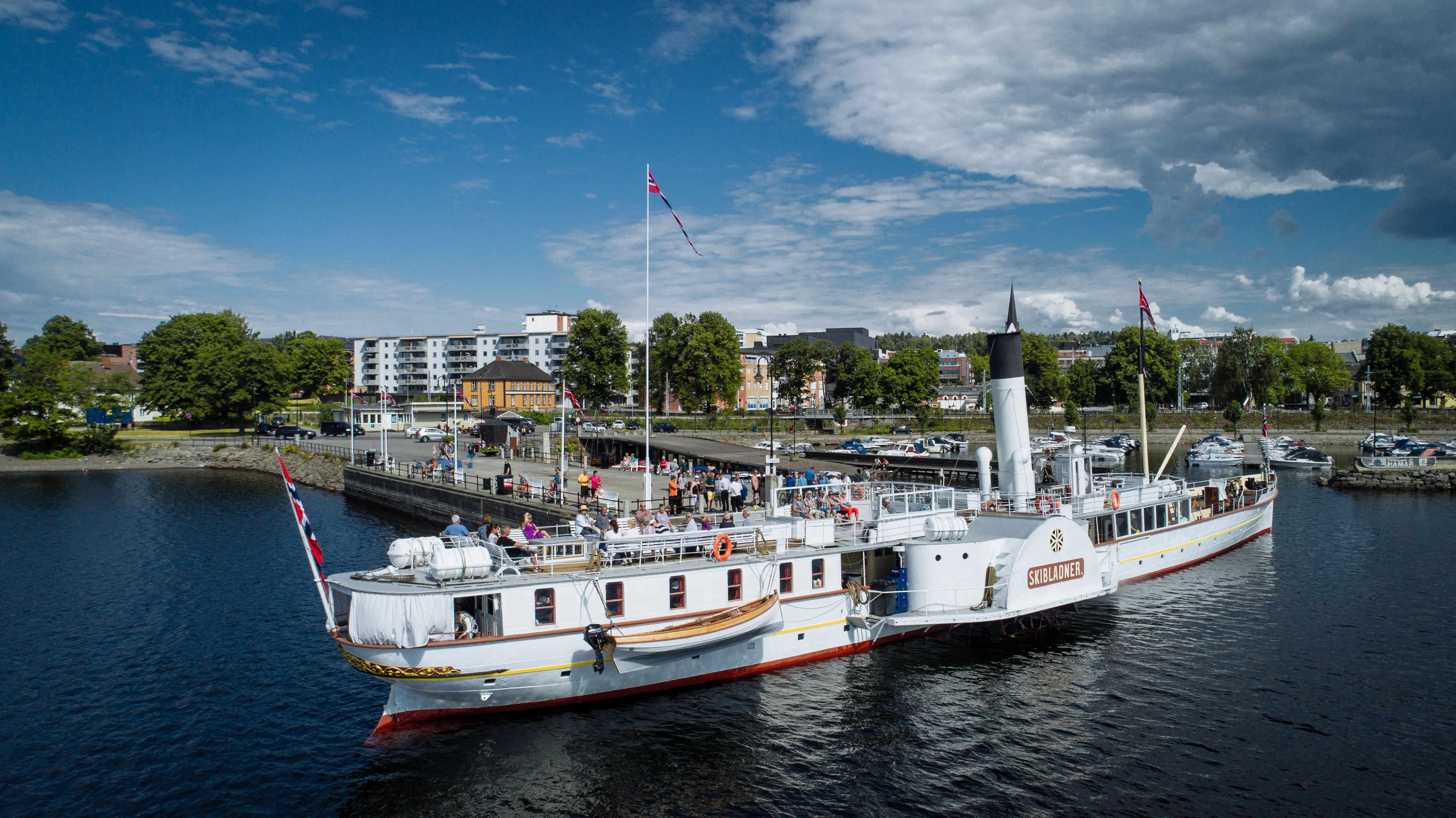 skibladner i rutetrafikk