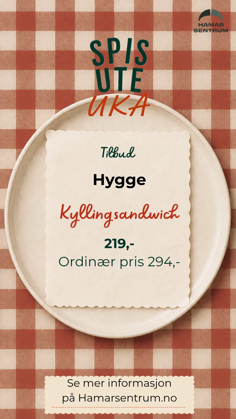 Kampanje på Kyllingsandwich