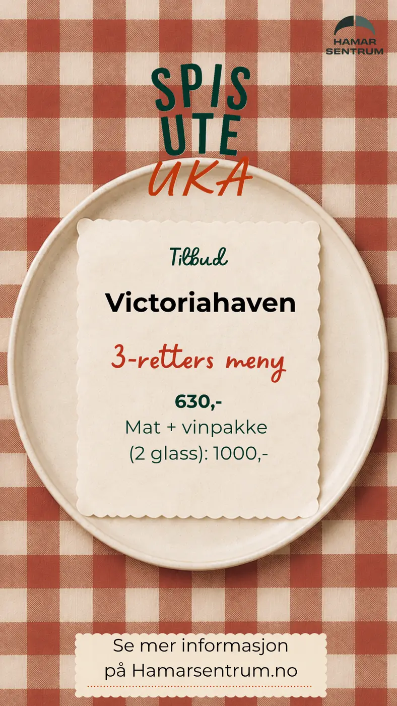 3-retters til fantastisk pris