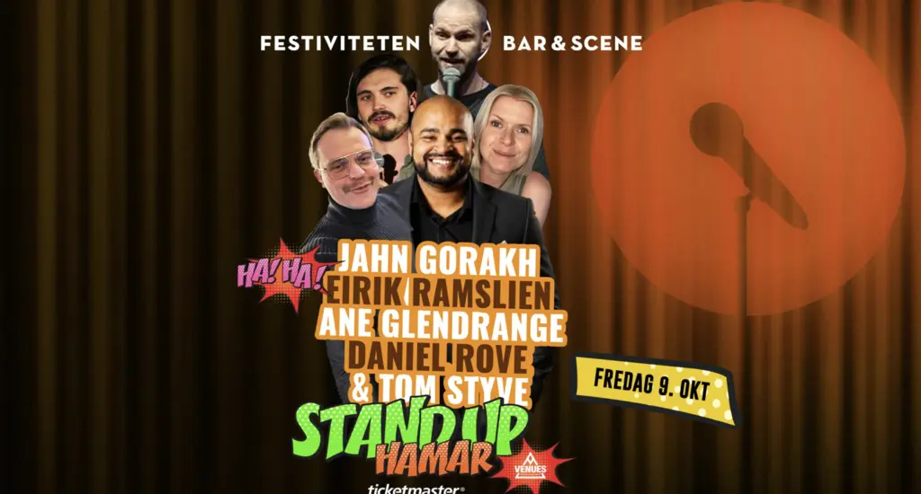 Standup på festiviteten