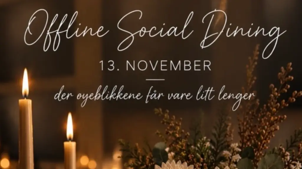Offline Social Dining 13. November