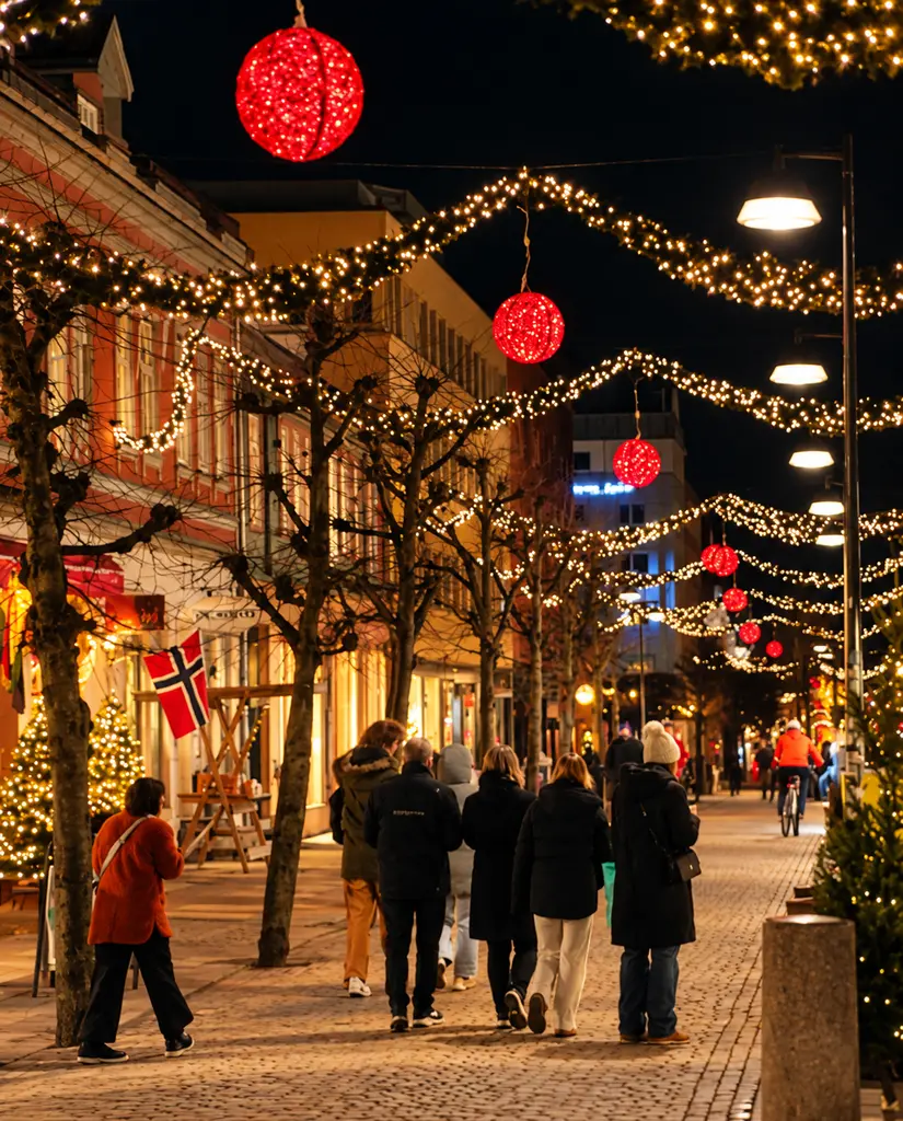 Julegateåpning og tenning av julegrana!