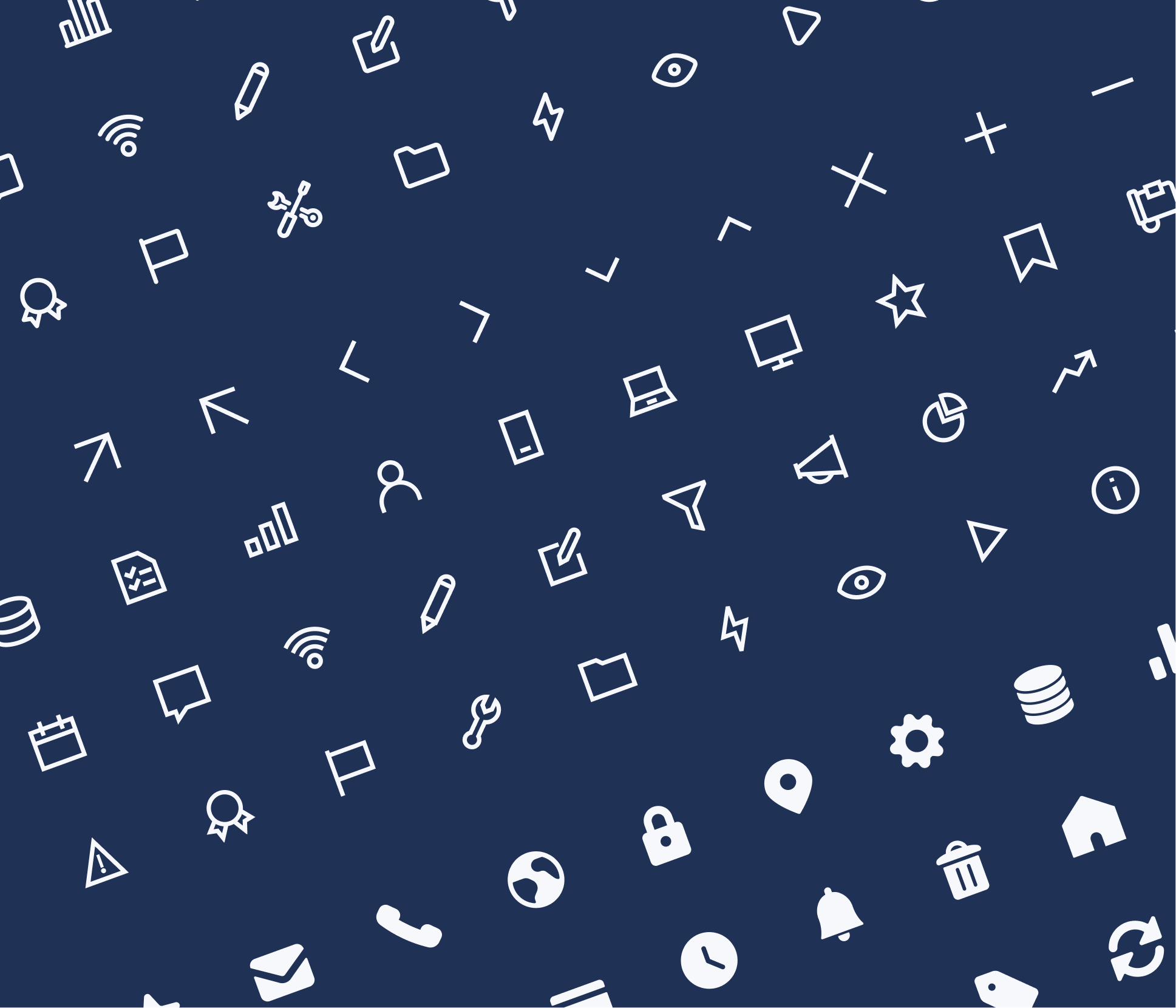 Inbound X - Custom Icon Set - Social Media Marketing Agency Webflow Template