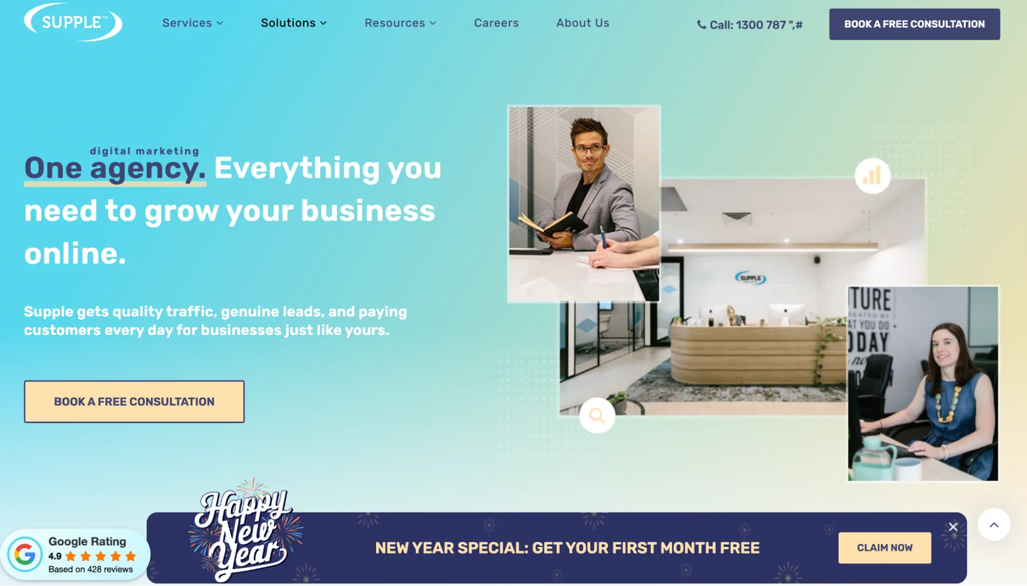 SEO agency in Australia: Supple Digital.