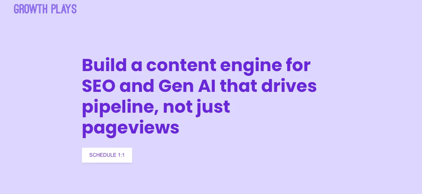 Enterprise SEO Company: Growth Plays