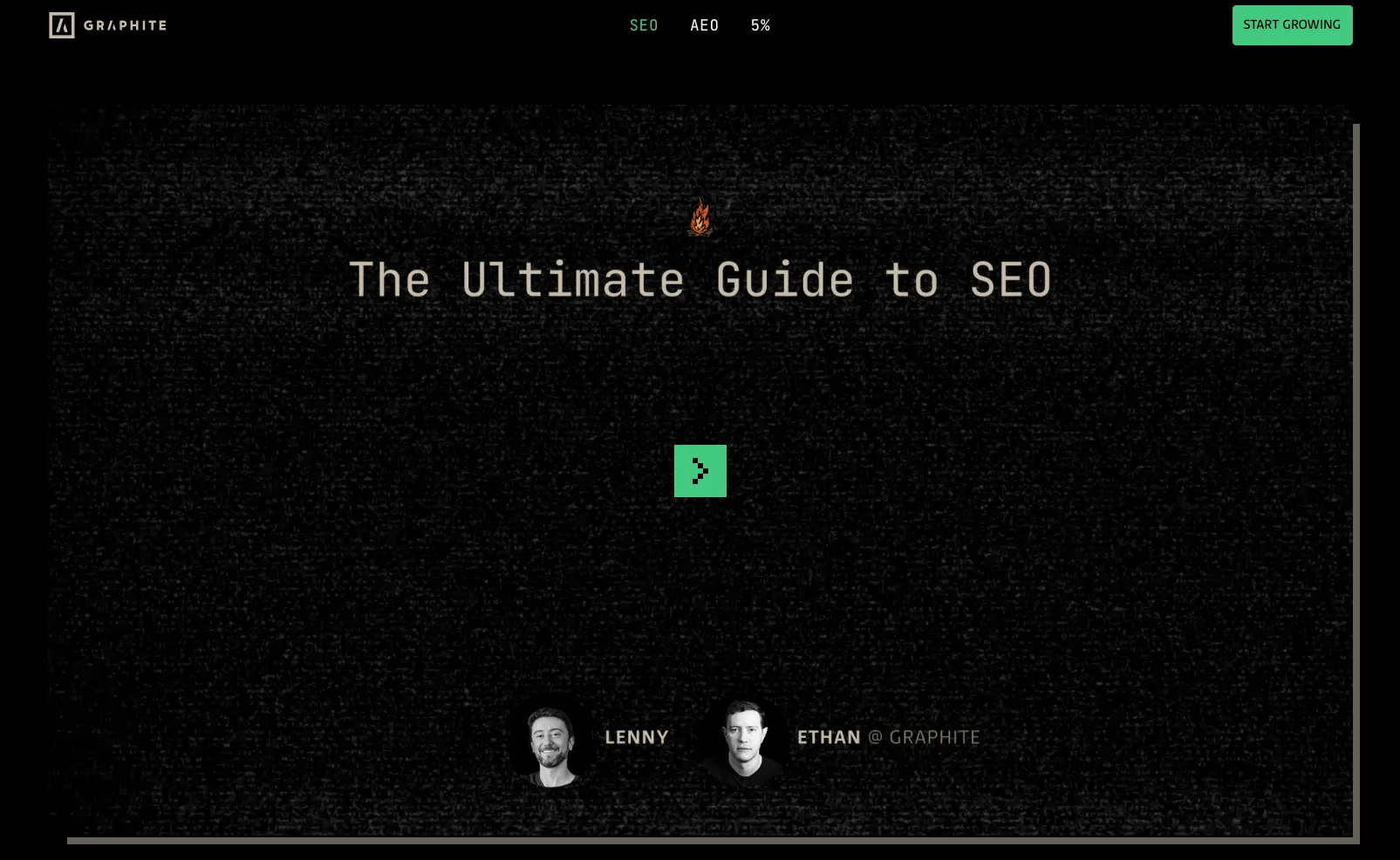 Enterprise SEO Company: Graphite