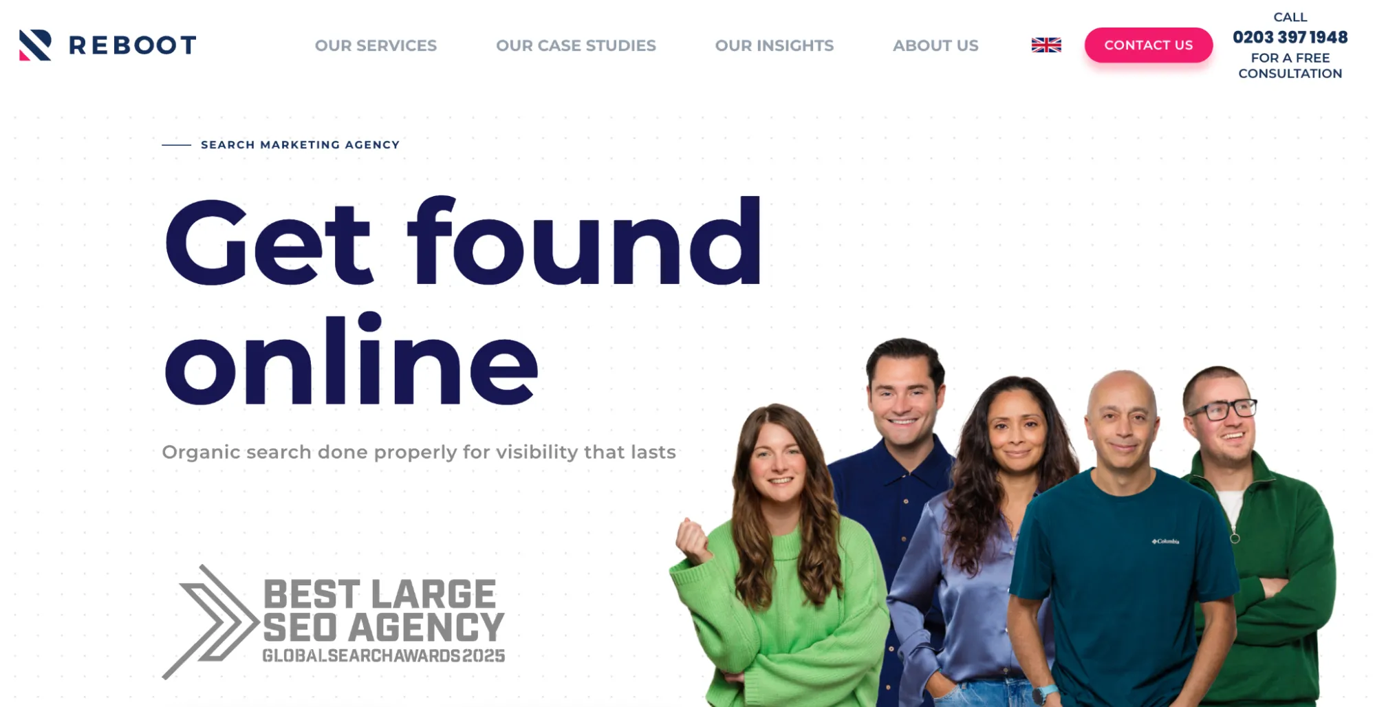 Best SEO Agency in the US: Reboot Online