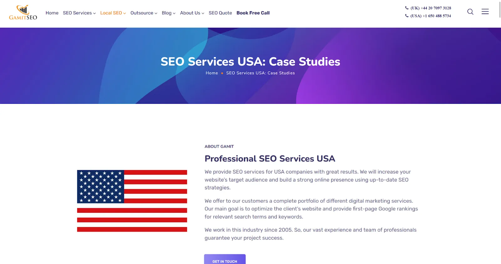 Best SEO Agency in the US: Gamit SEO