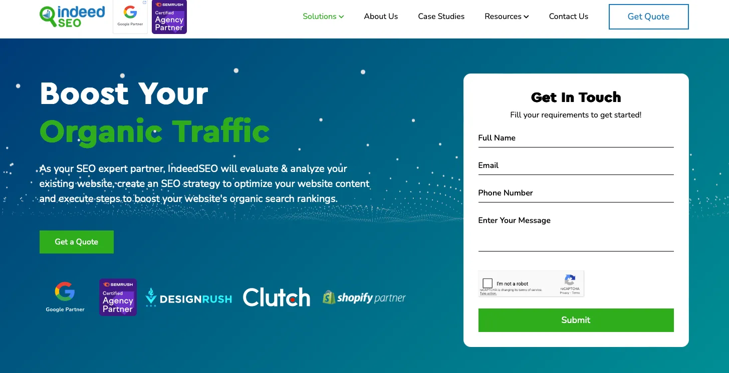 Best SEO Agency in the US: IndeedSEO