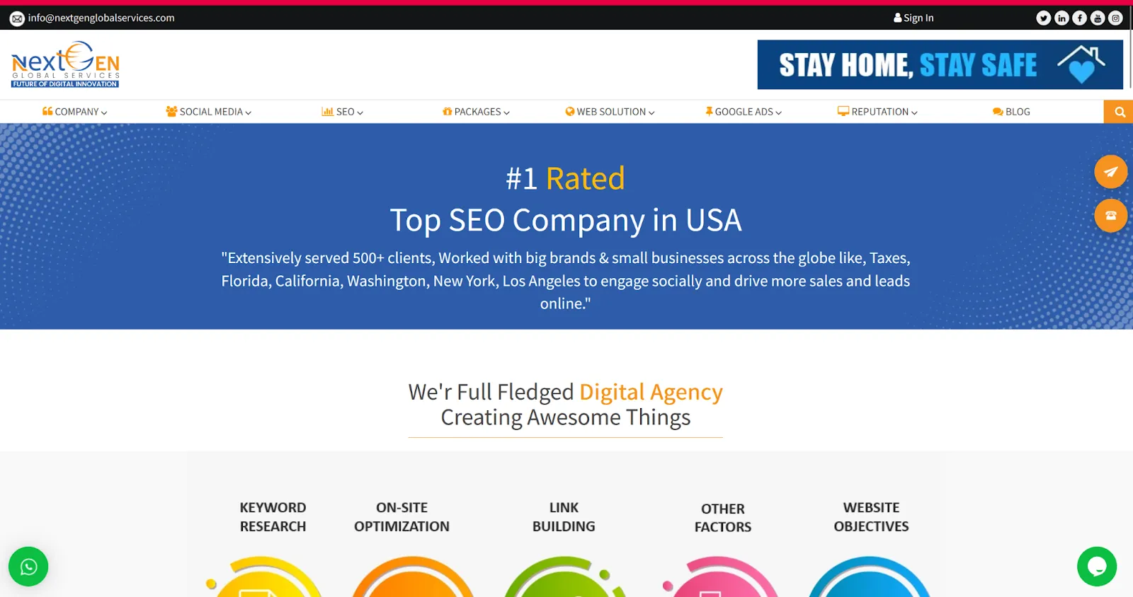 Best SEO Agency in the US: NextGen Global Services Pvt Ltd