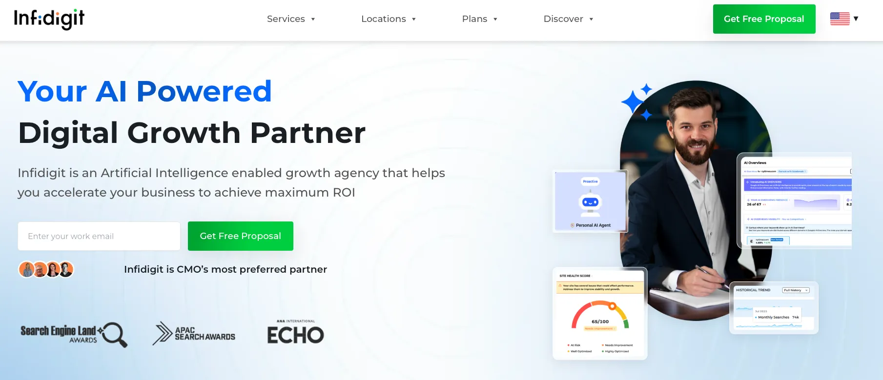 Best SEO Agency in the US: Infidigit