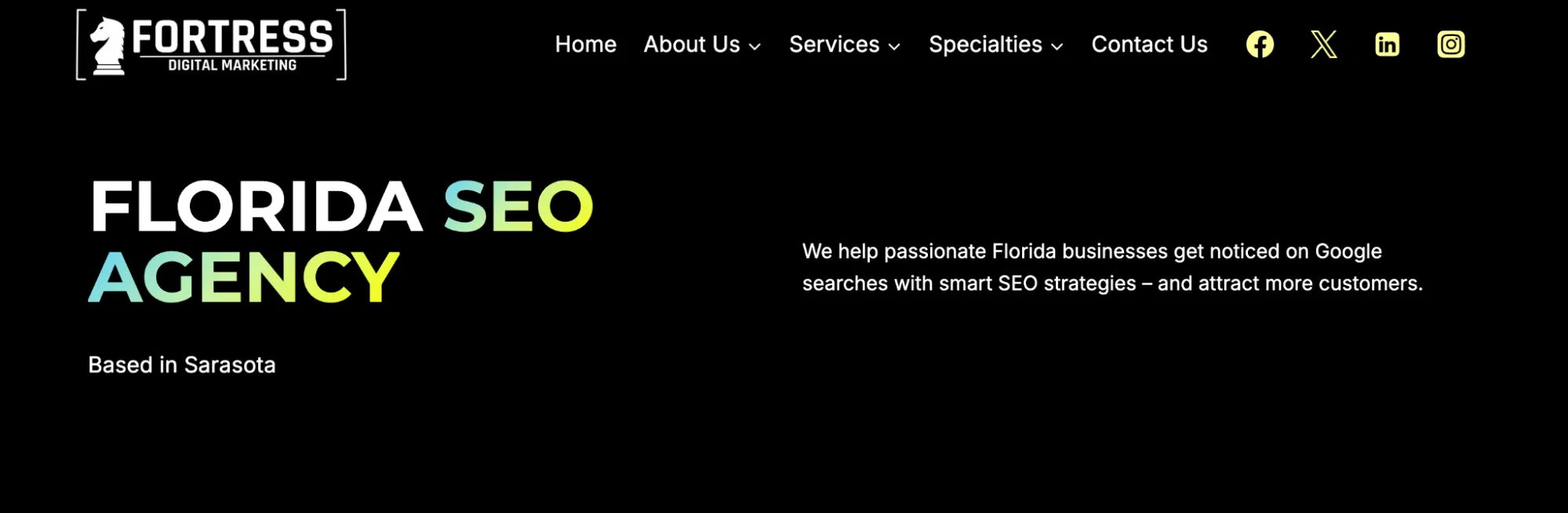 Florida SEO Agency: Fortress