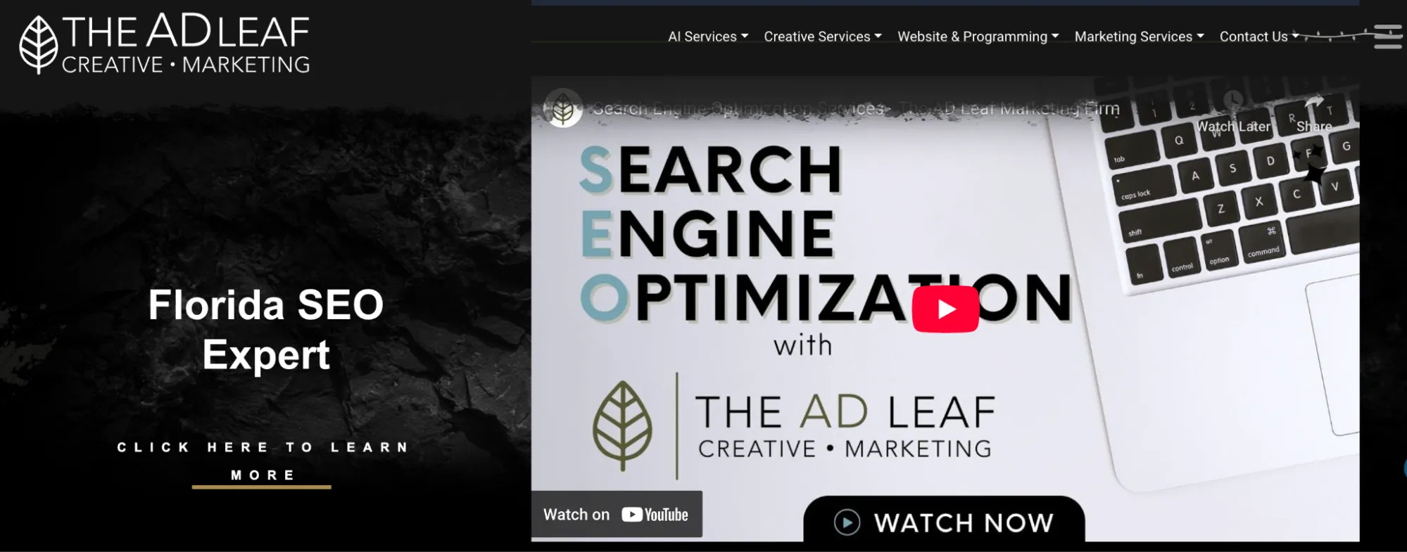 Florida SEO Agency: The AD Leaf