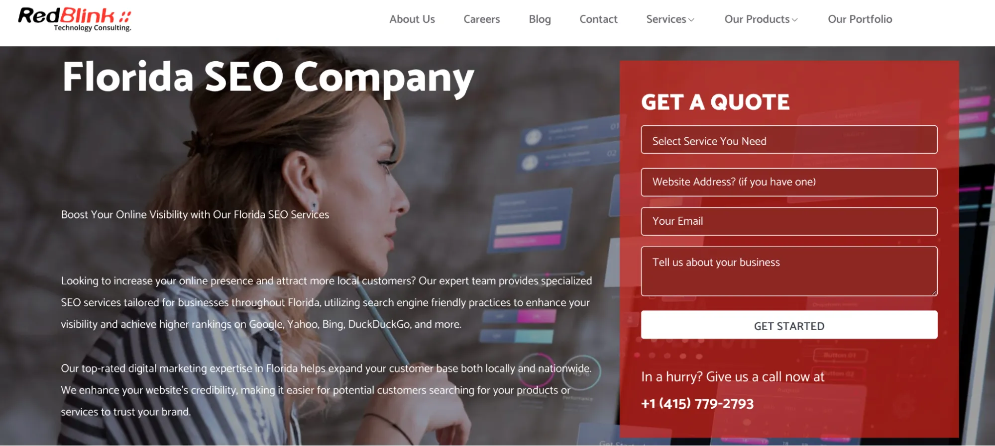 Florida SEO Agency: Redblink