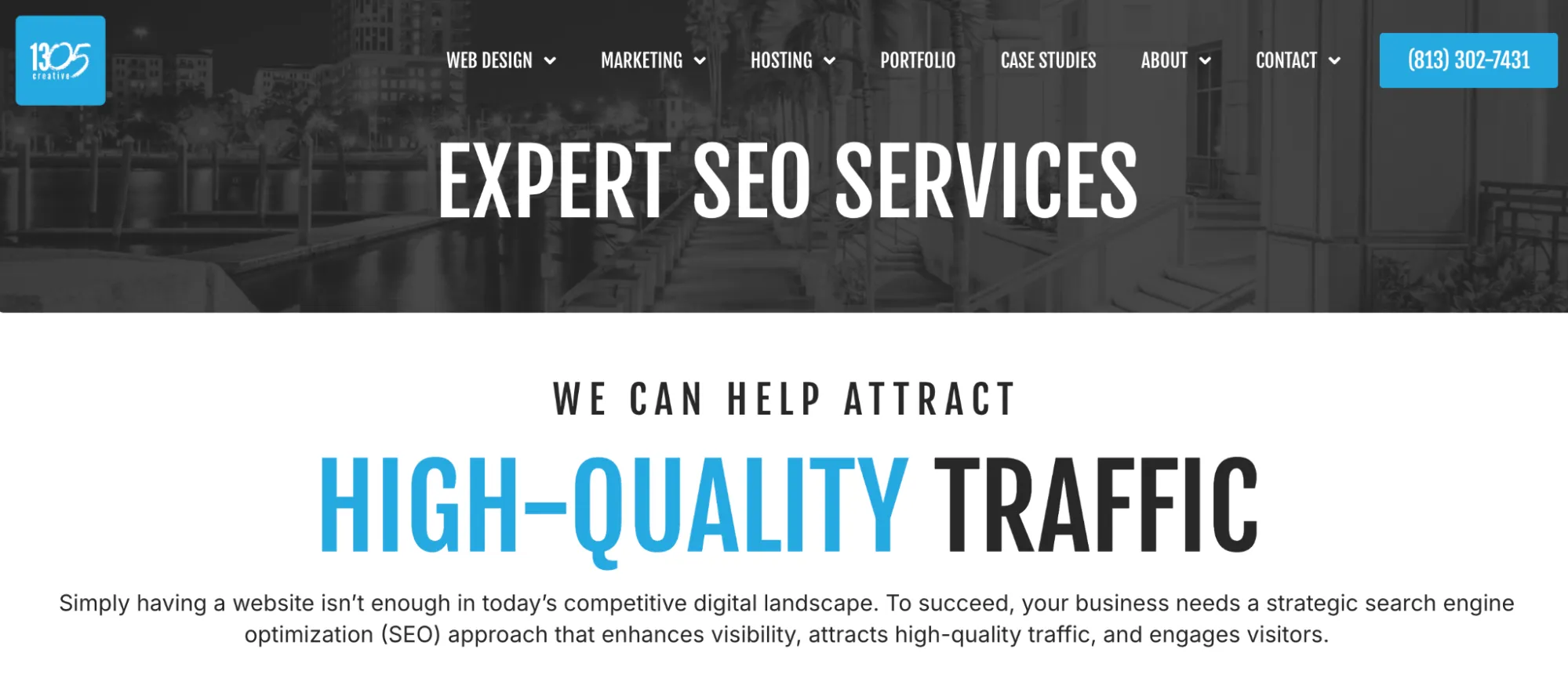 Florida SEO Agency: Thirteen05