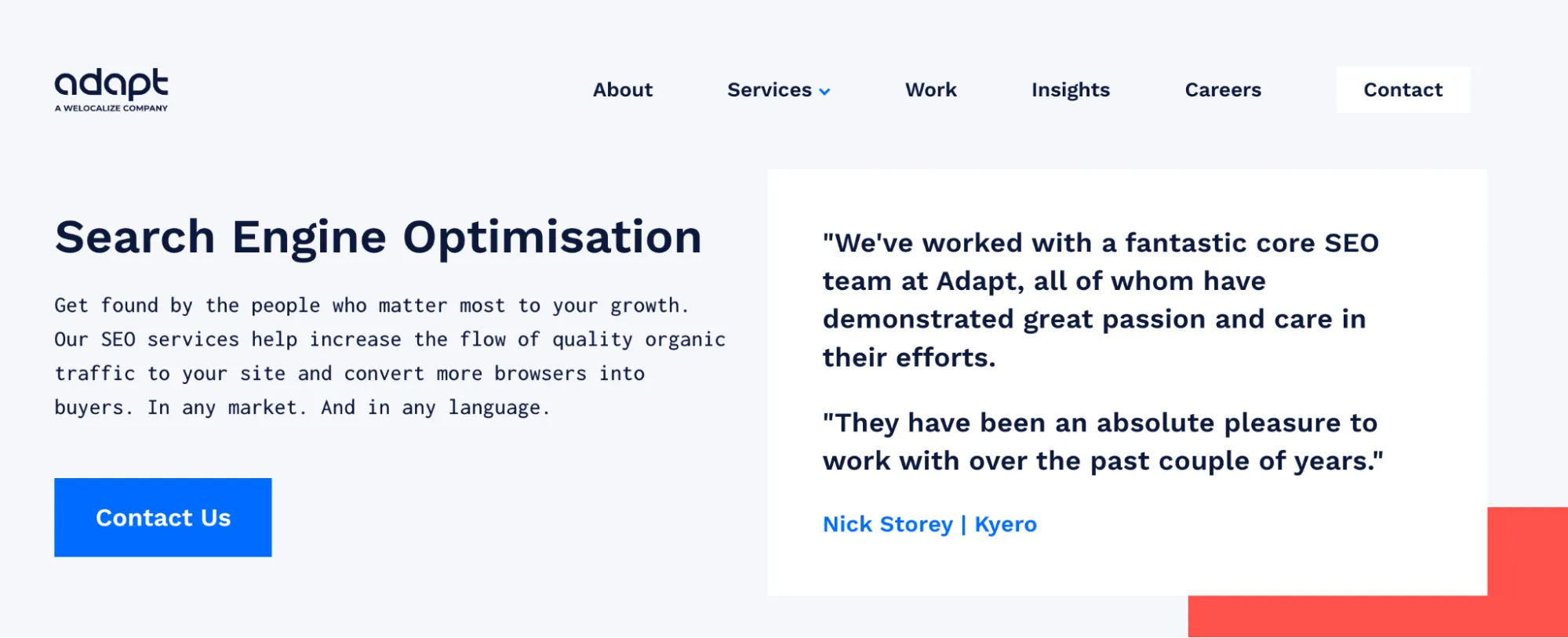 International SEO Agency: Adapt Worldwide