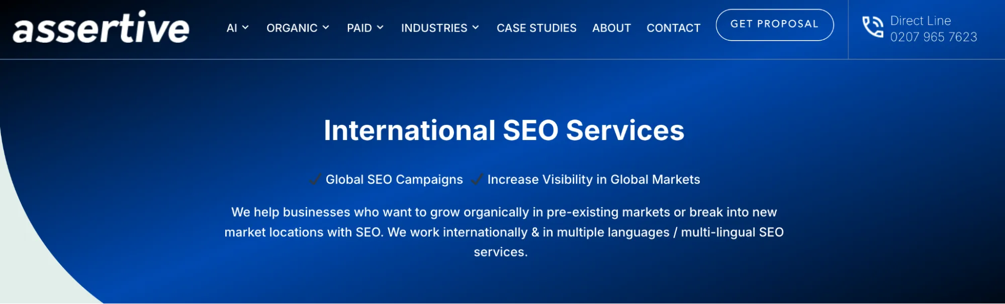 International SEO Agency: Assertive
