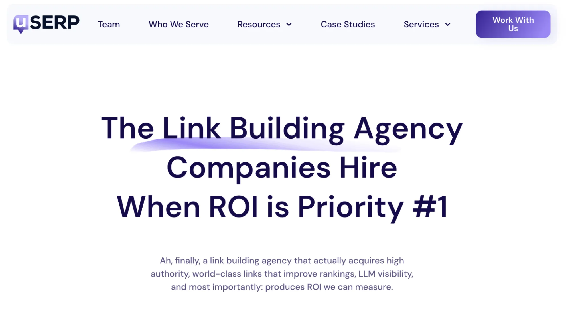Top SaaS Link-Building Agency: uSERP