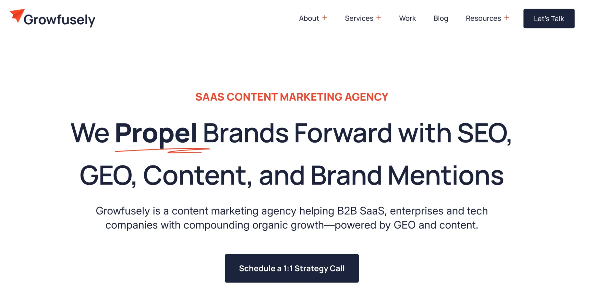 Top SaaS Link-Building Agency: Growfusely