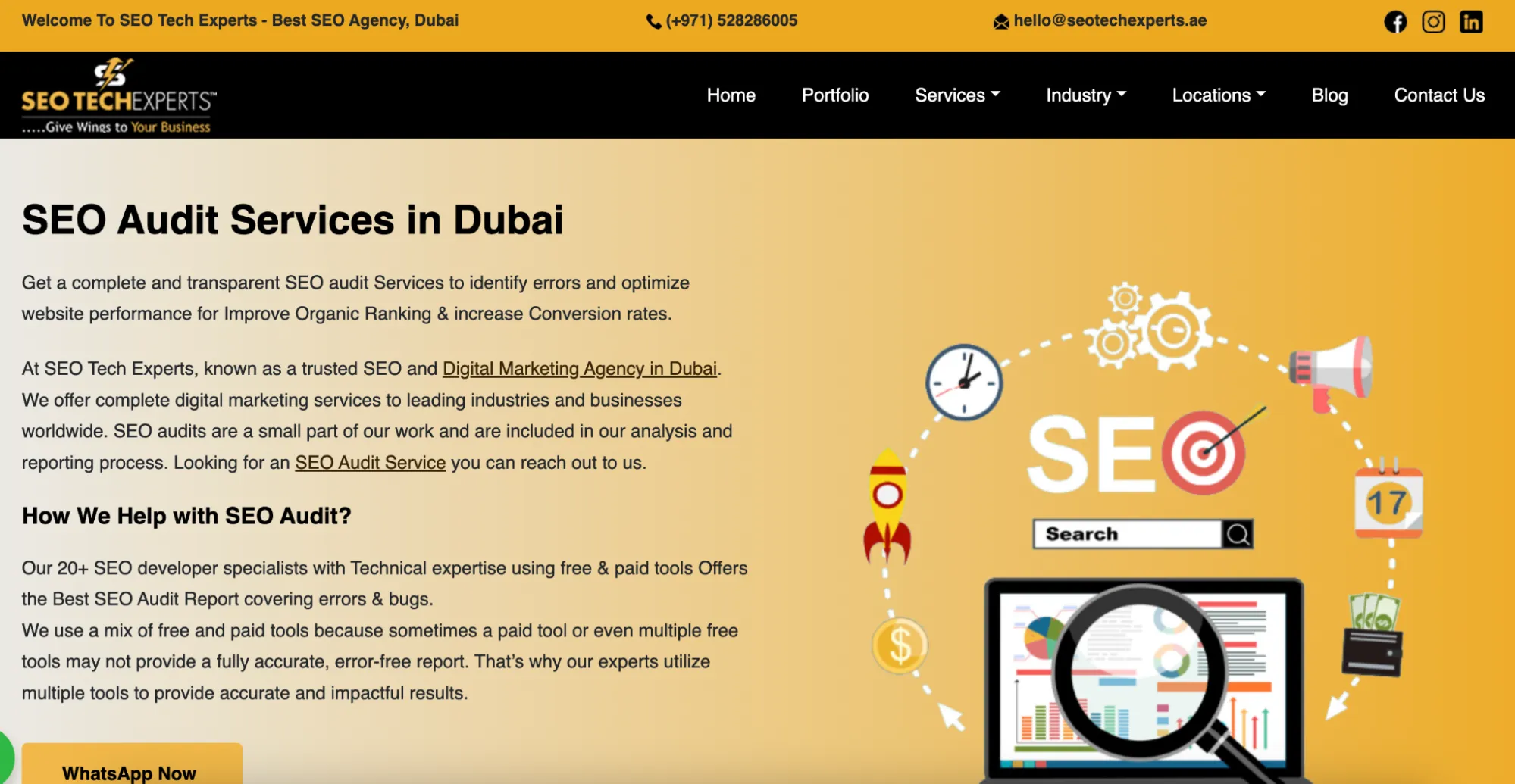 SEO Audit Agency in Dubai: SEO Tech Experts