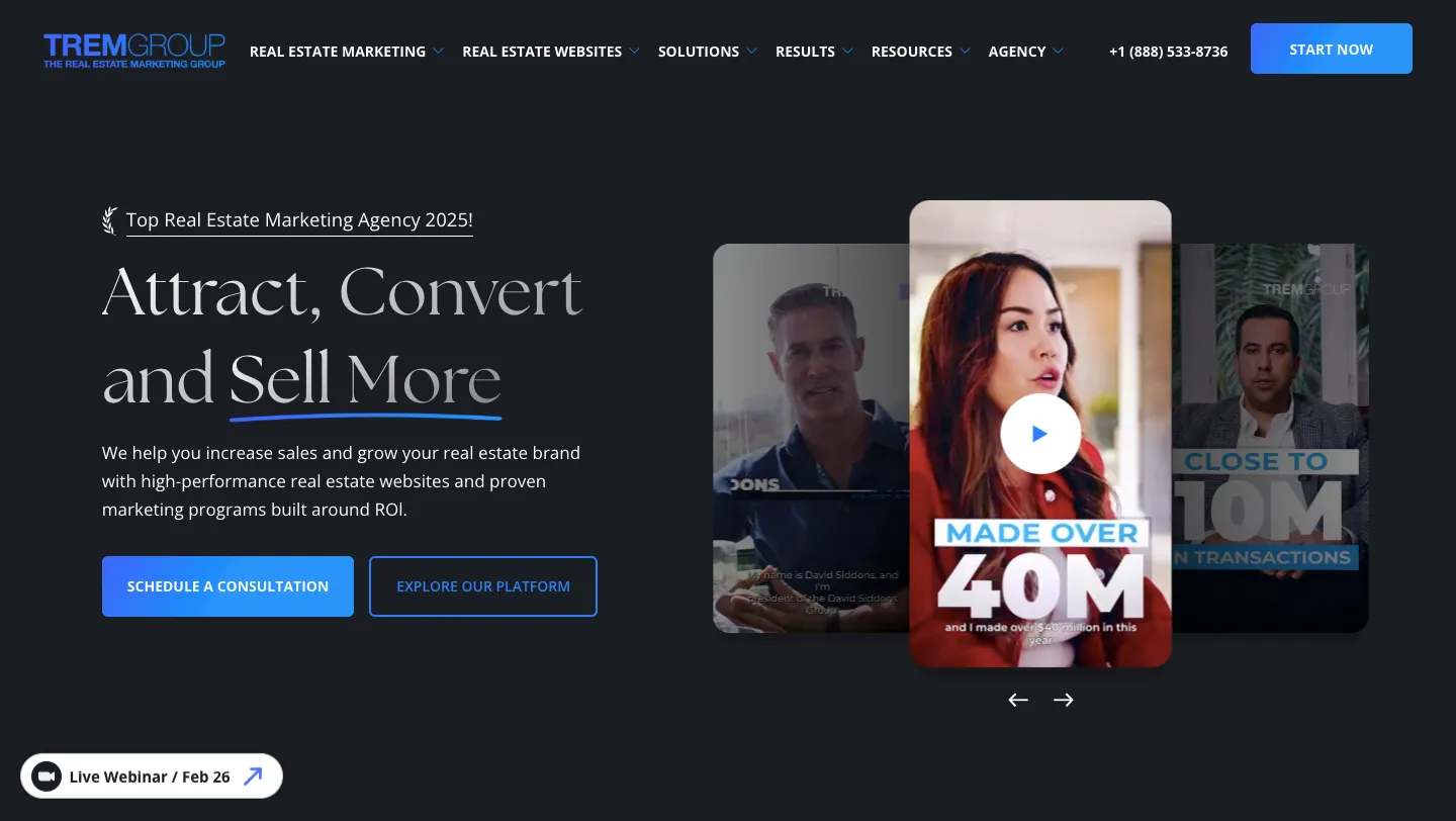 Real Estate SEO Agency: TREM Group