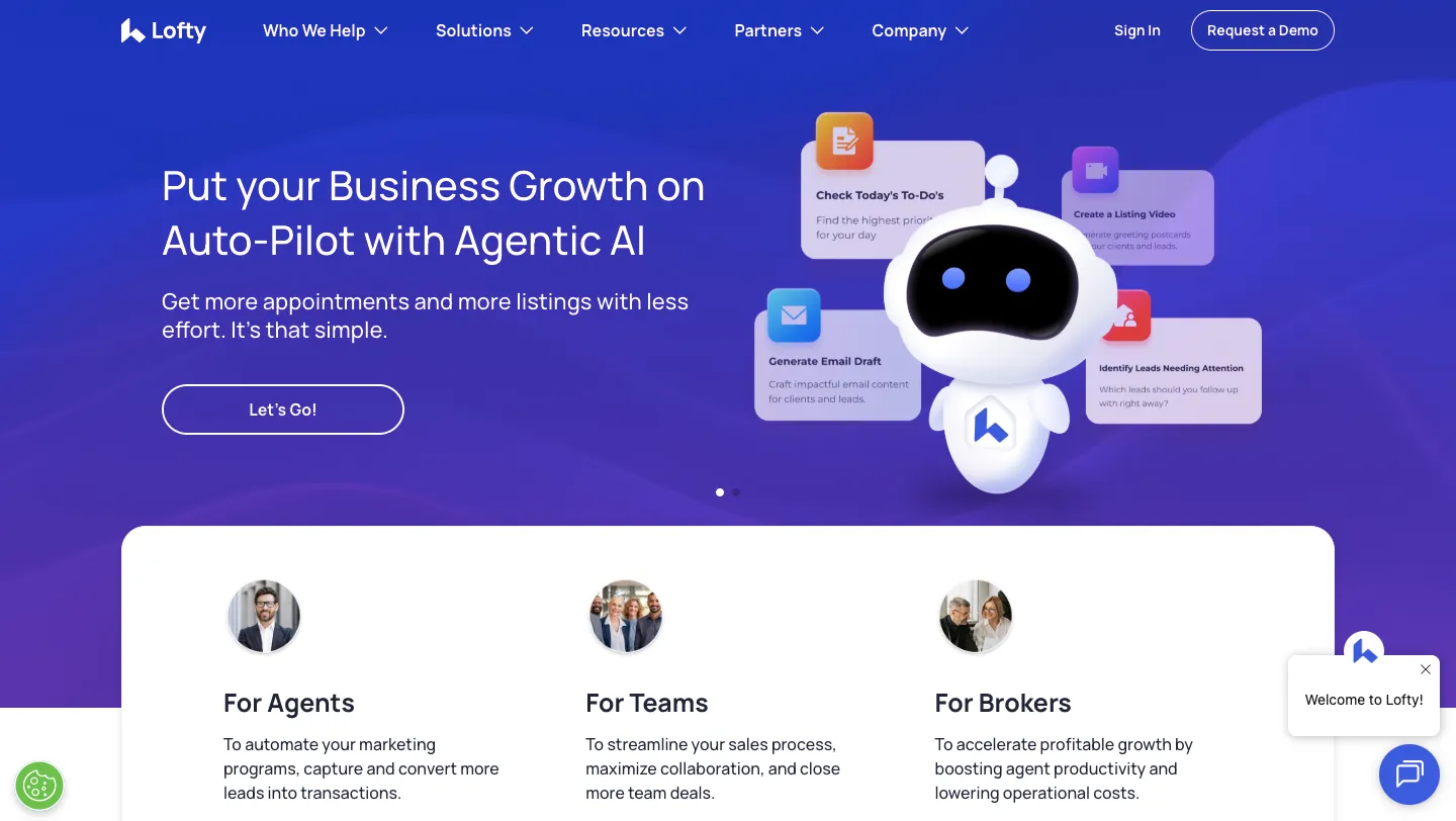 Real Estate SEO Agency: Lofty