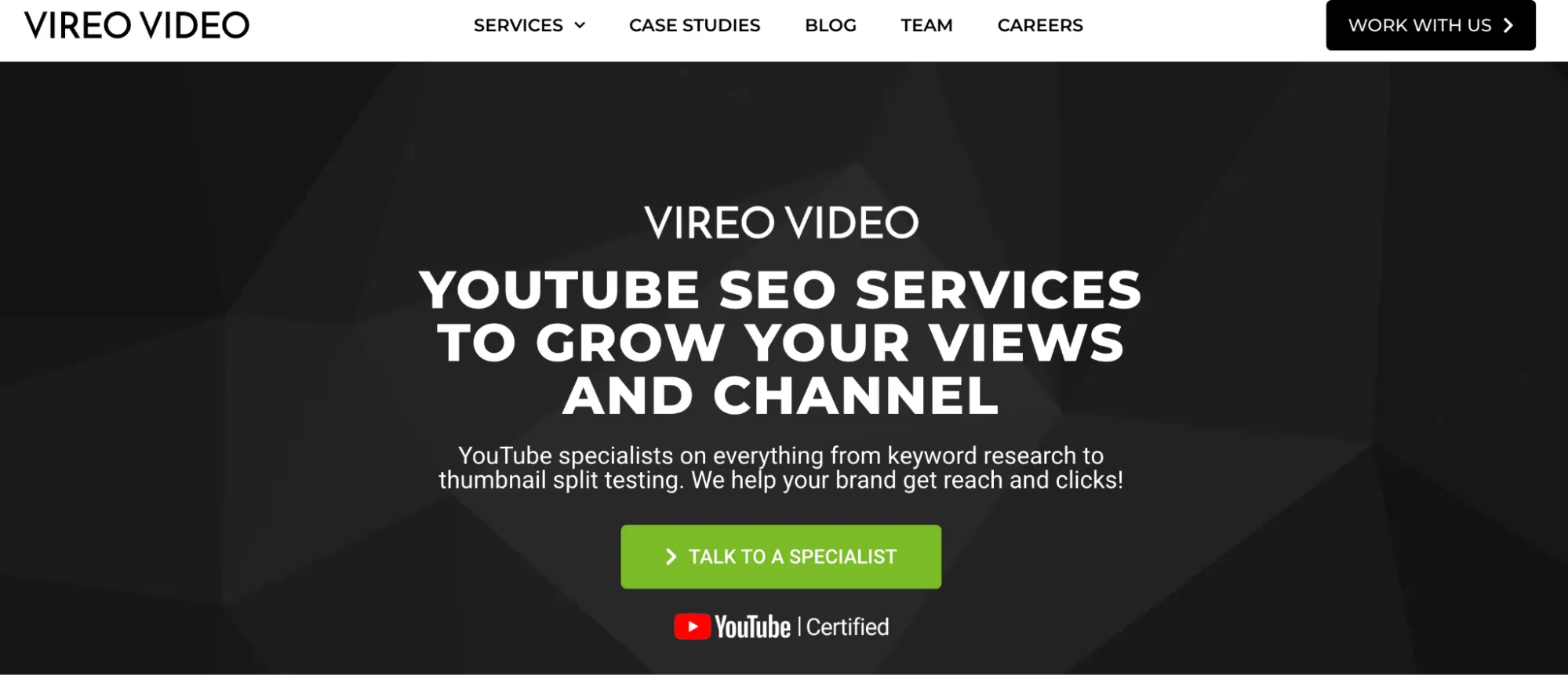 YouTube SEO Agency: Vireo Video