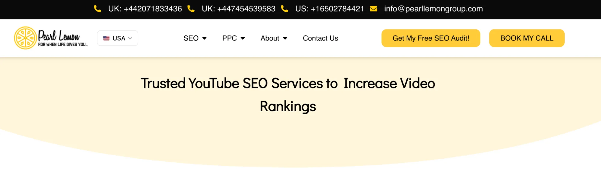 YouTube SEO Agency: Pearl Lemon