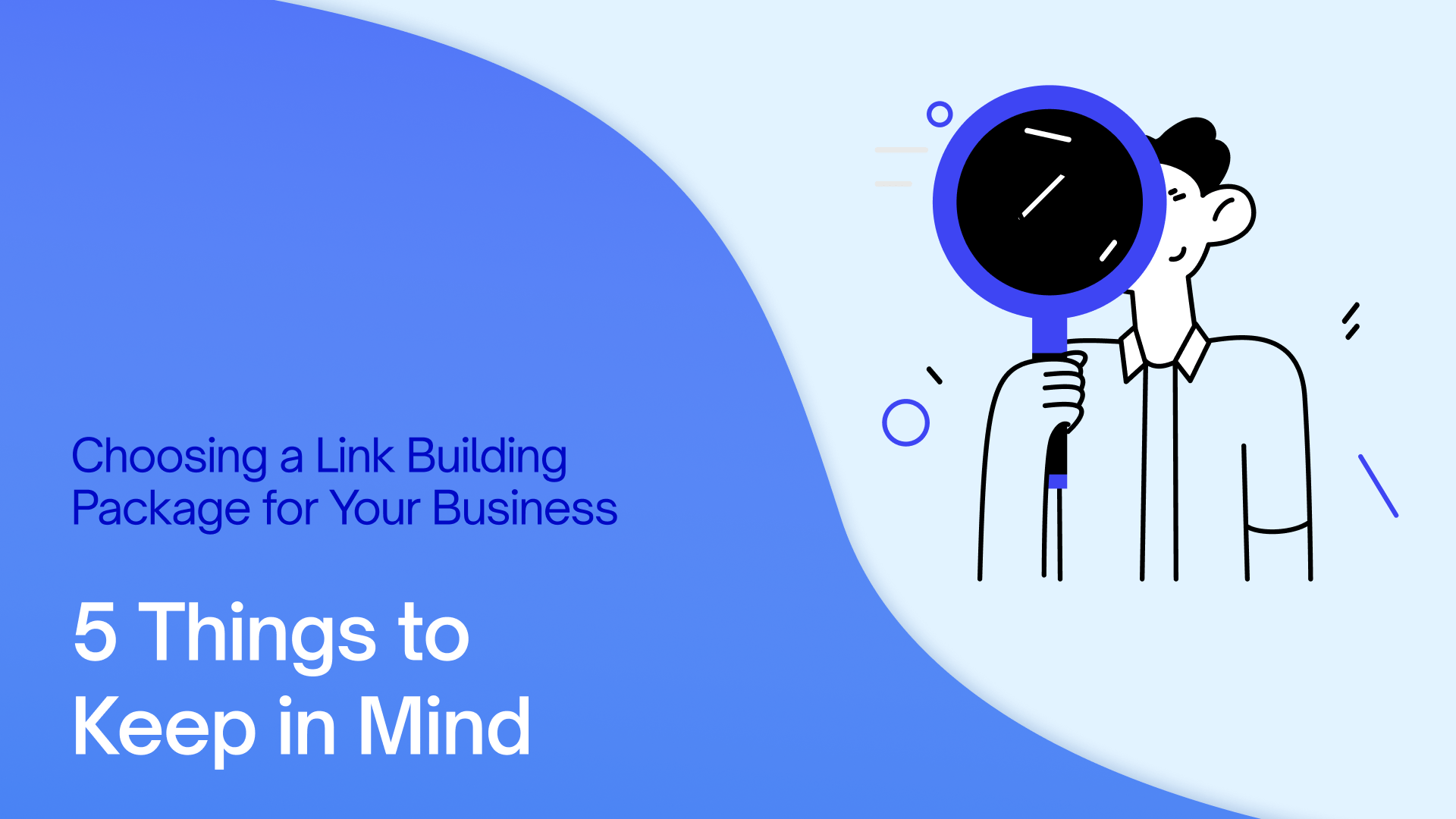 Choosing a Link Building Package for Your Business: 5 Things to Keep in Mind